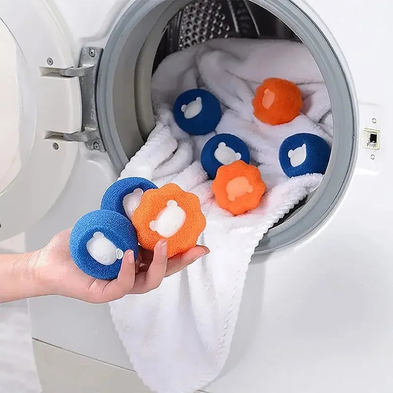 1-5pcs Pet Hair Remover Reusable Ball Laundry Washing Machine Filter