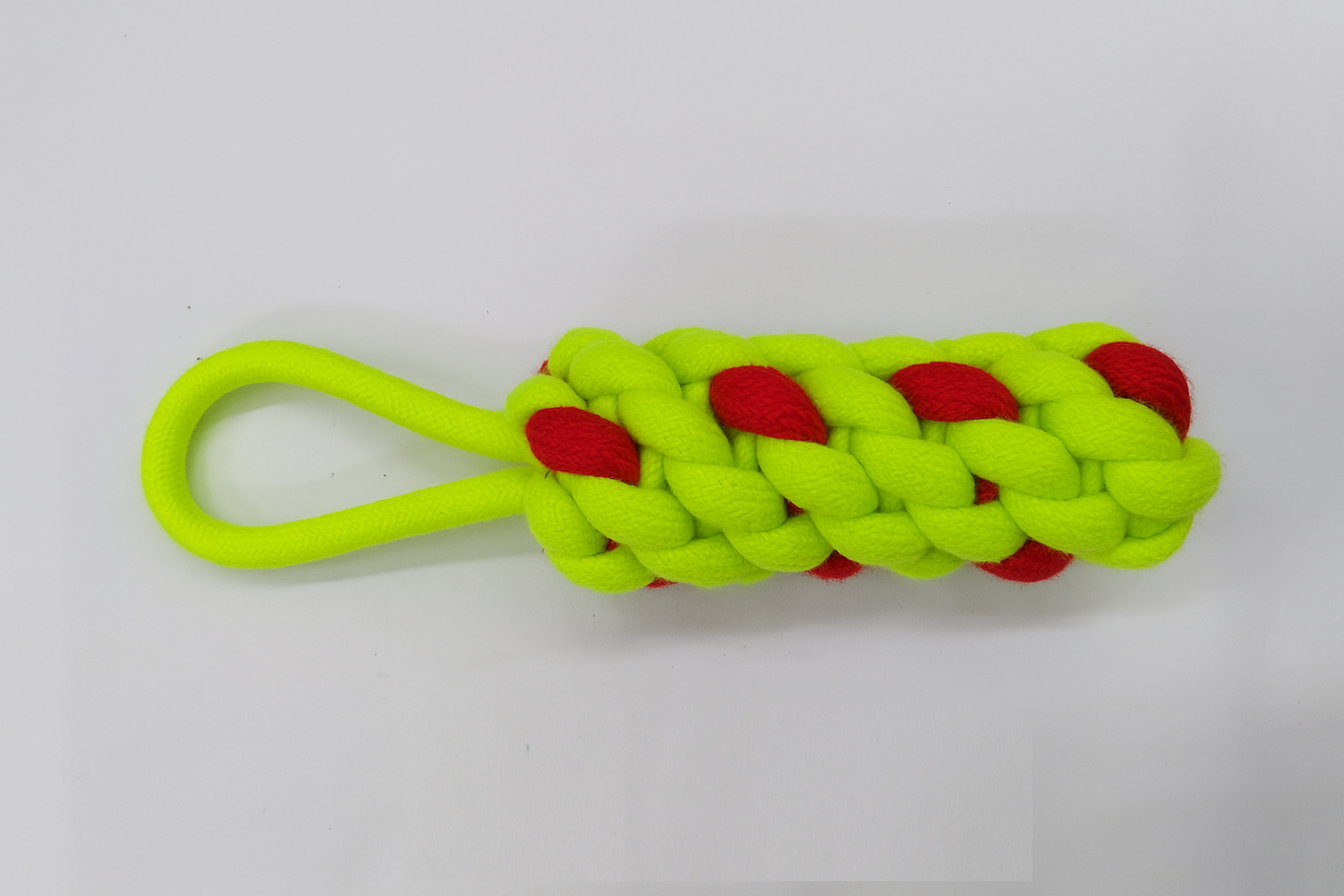 "Heavy Duty Braided Rope Dog Chew Toy – Very Big Dummy for Large